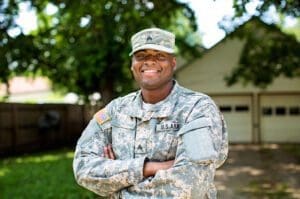 Image of a male Servicemember