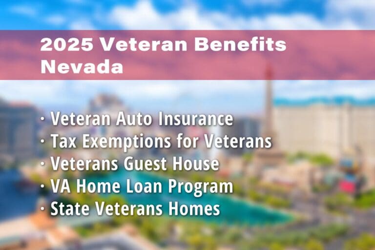 Featured image for Nevada Veteran benefits: Veteran Auto Insurance Nevada, Nevada Tax Exemption for Veterans, Veterans Guest House Reno Nevada, VA Loans in Nevada, Northern Nevada State Veterans Home and Southern Nevada State Veterans Home